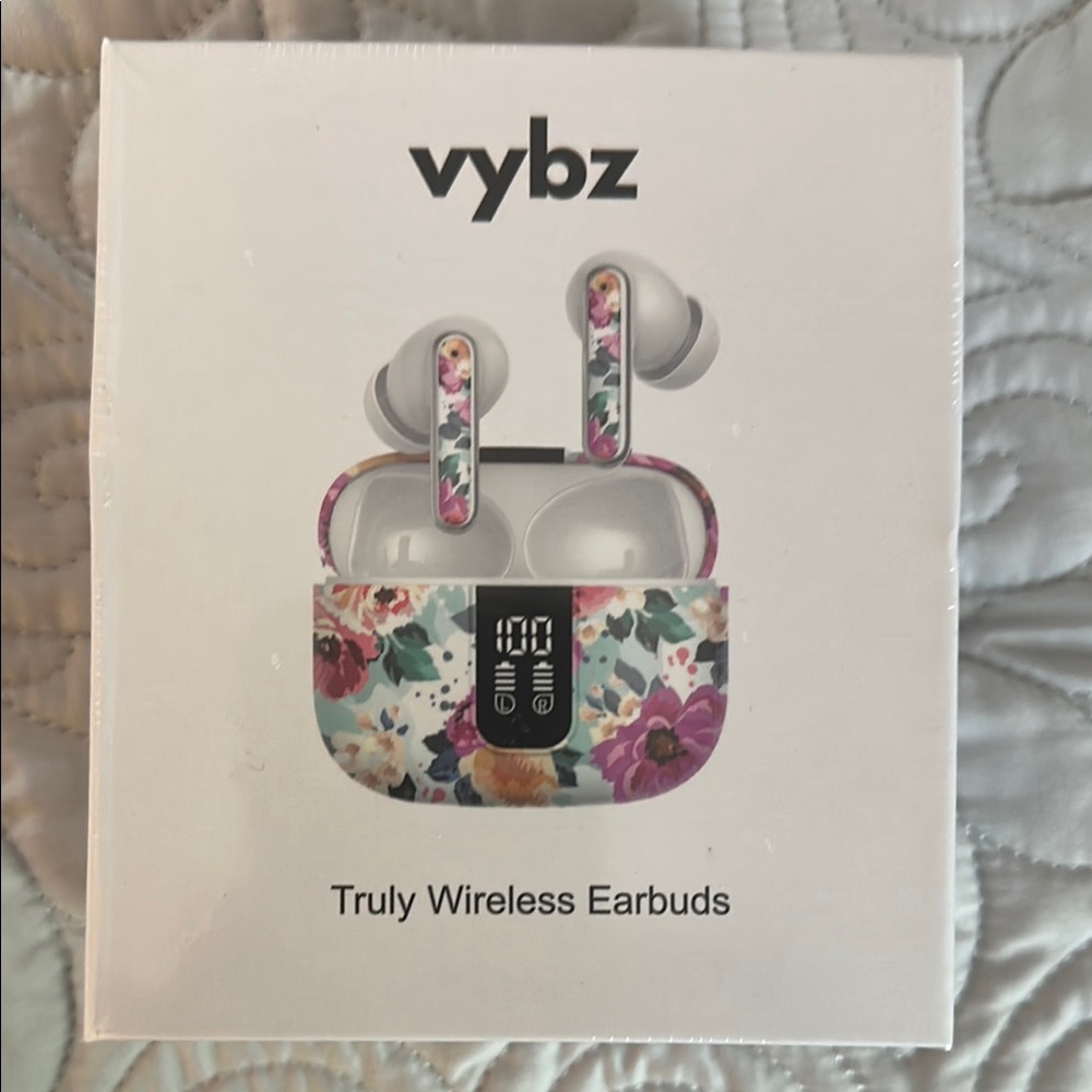 Vybz Floral Wireless Earbuds